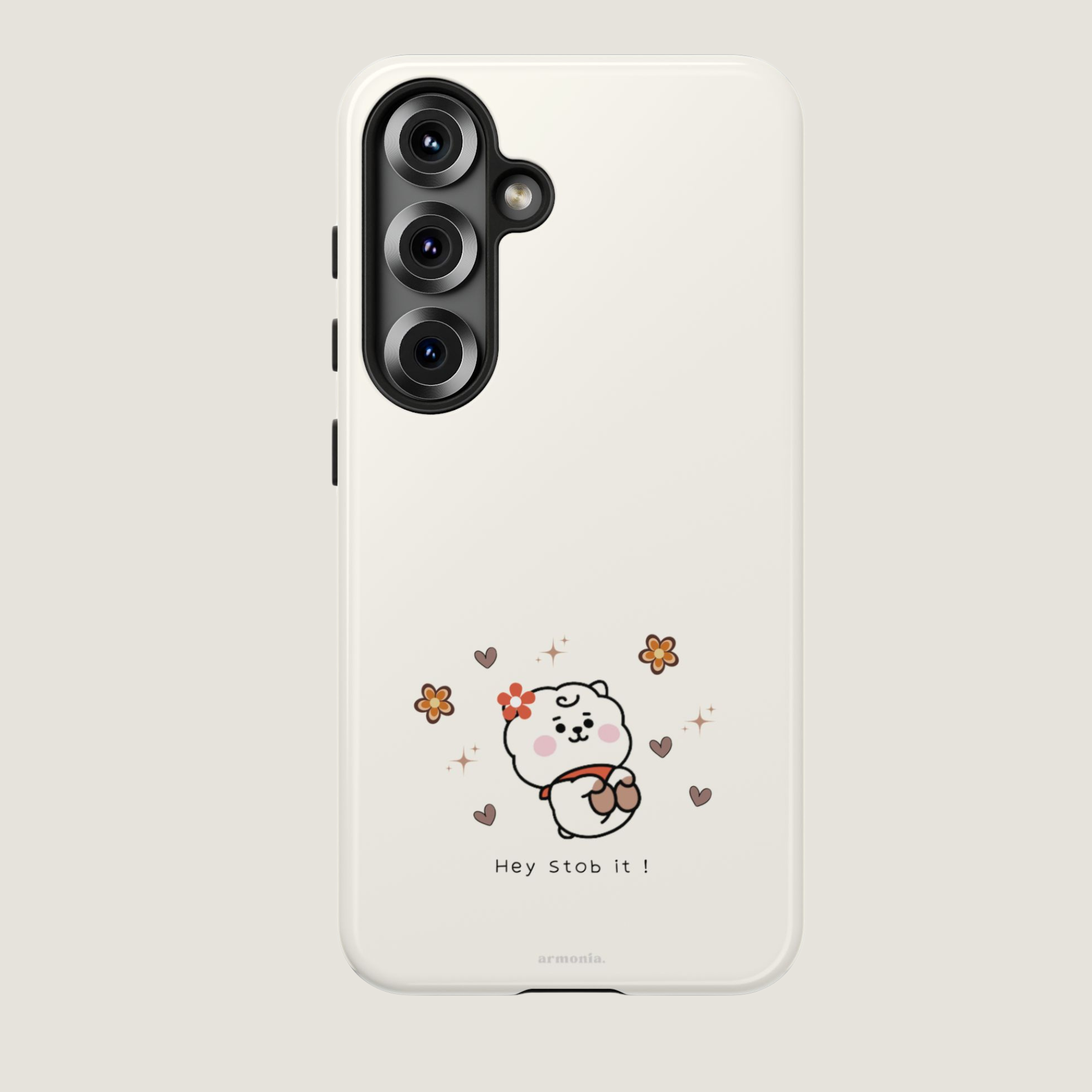 RJ’s Cozy Cloud | BT21-Inspired Tough Phone Case Gift for ARMYs