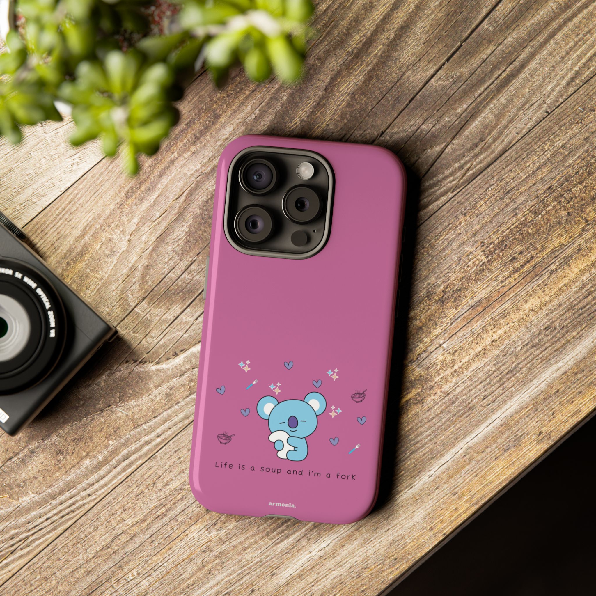 Koya’s Calm Mind | BT21-Inspired Tough Phone Case Gift for ARMYs