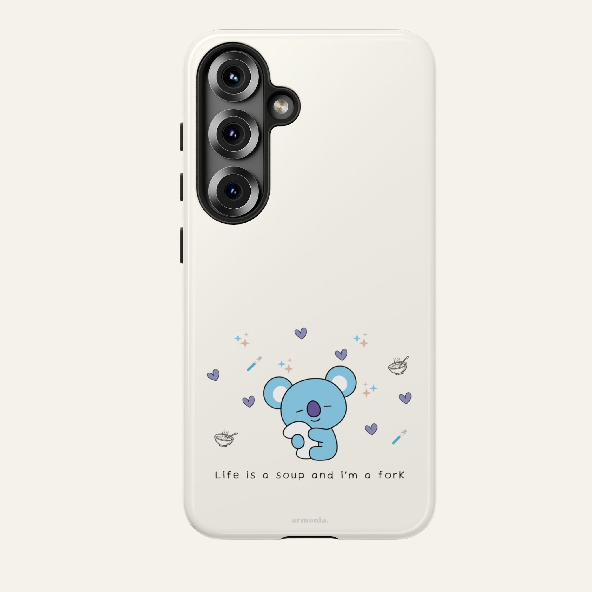 Koya’s Calm Mind | BT21-Inspired Tough Phone Case Gift for ARMYs