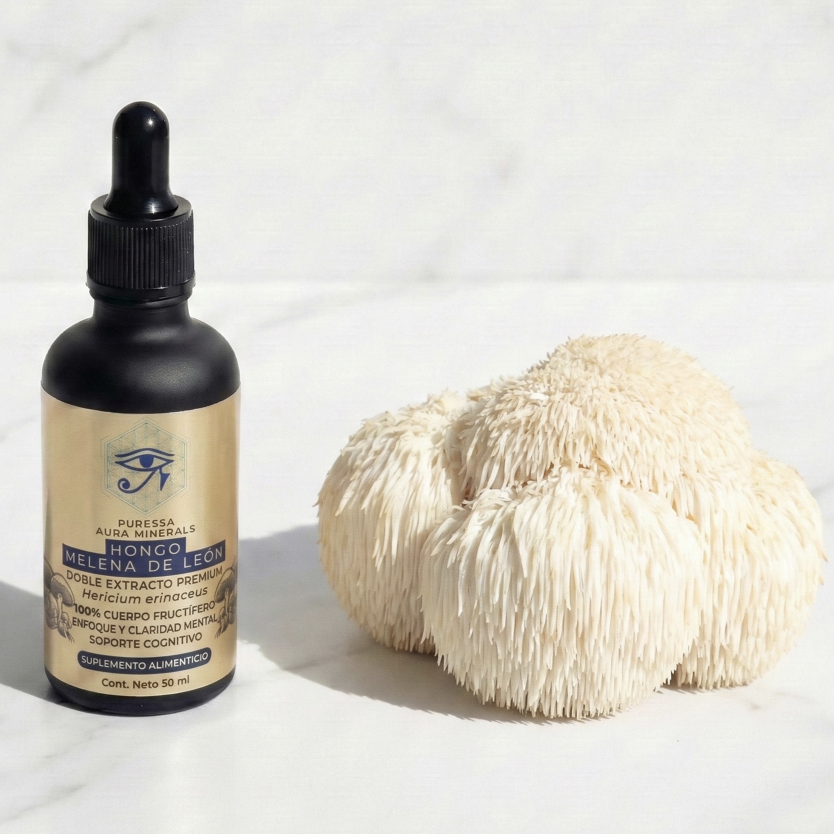 Hongo Melena de León Doble Extracto - 50 ml