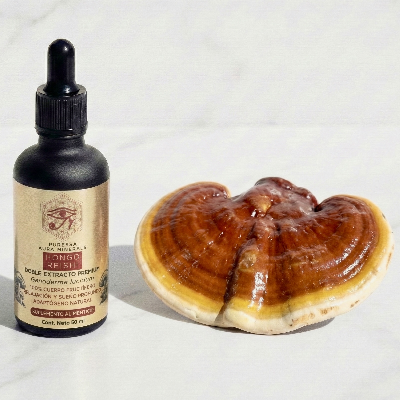 Hongo Reishi Doble Extracto - 50 ml