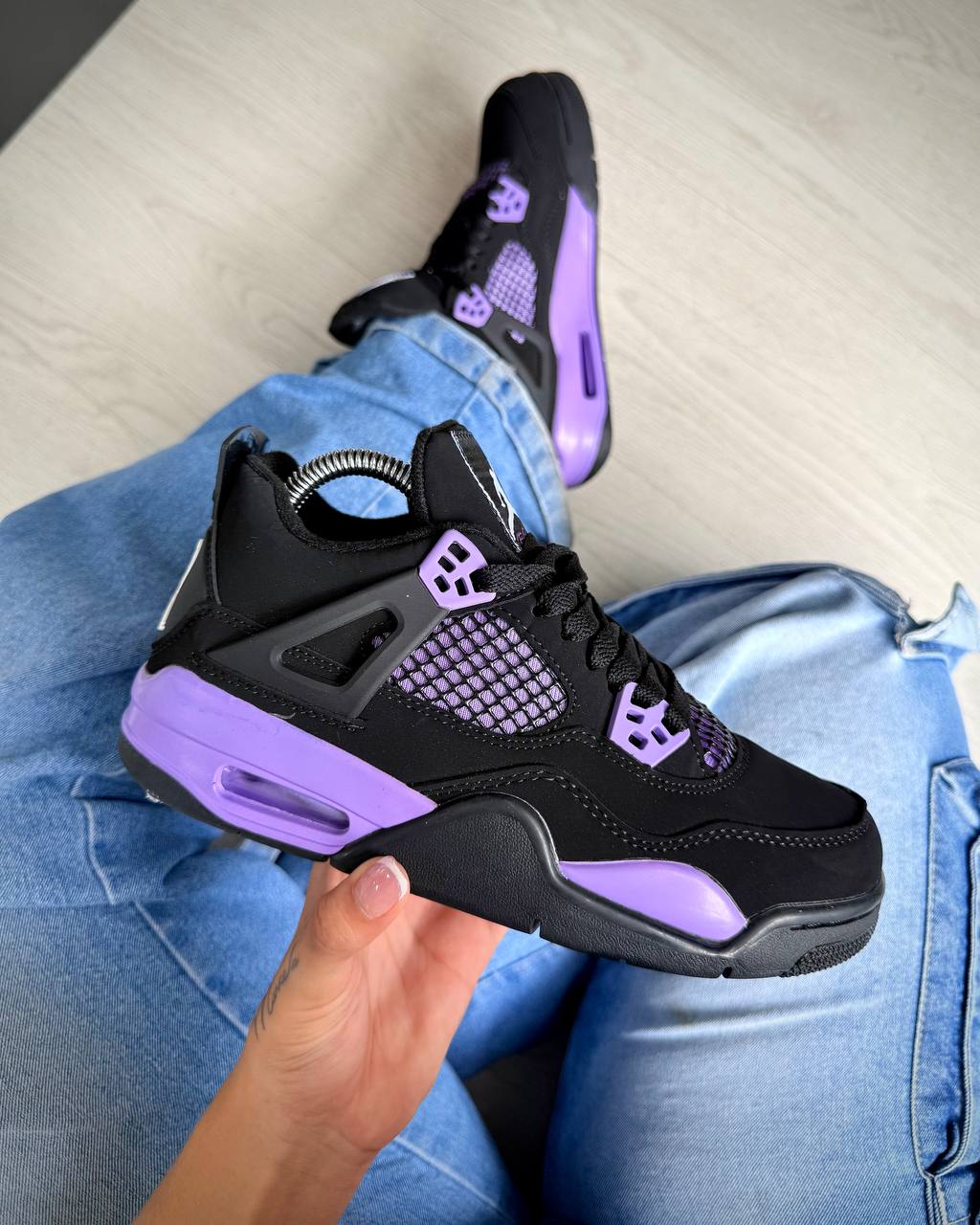 Jordan Retro 4 Purple Thunder