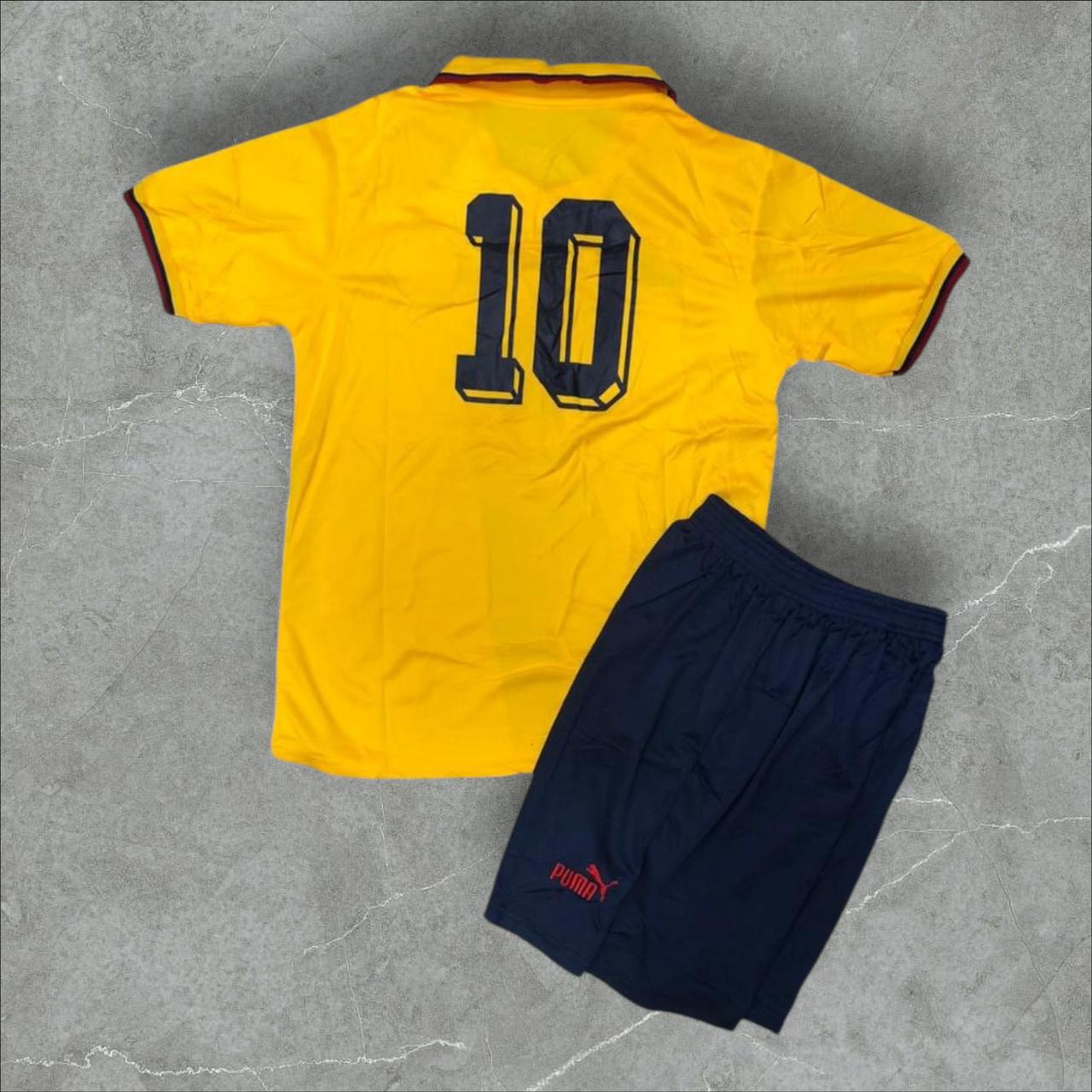 Conjunto selección Colombia Retro Pibe Valderrama