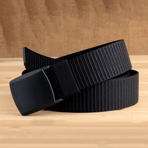Black Nylon Belt