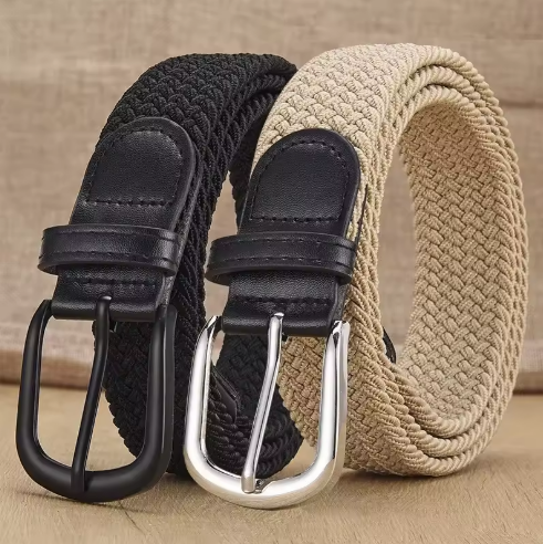 Woven Leather Belts