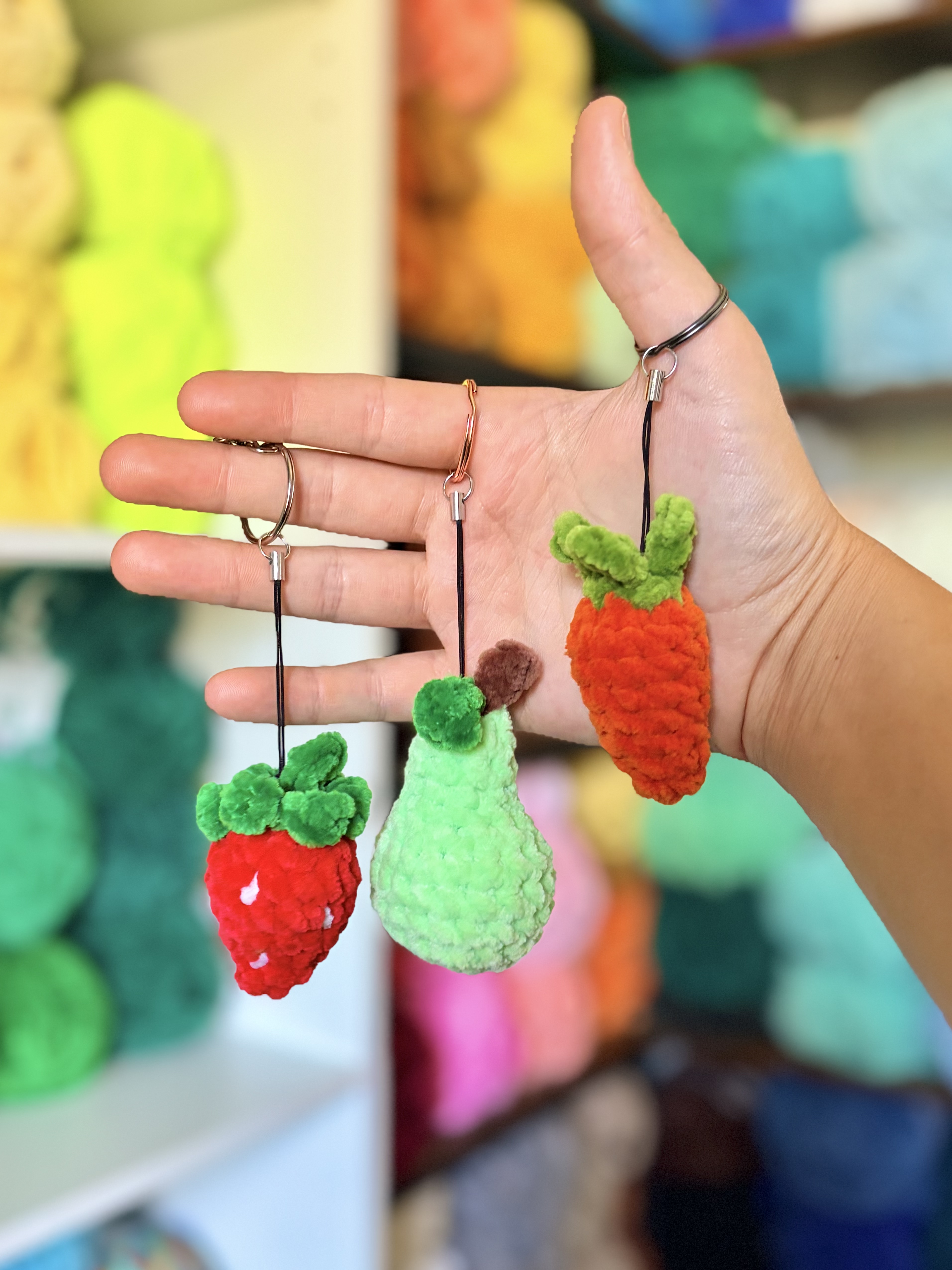 Fruit Keychains