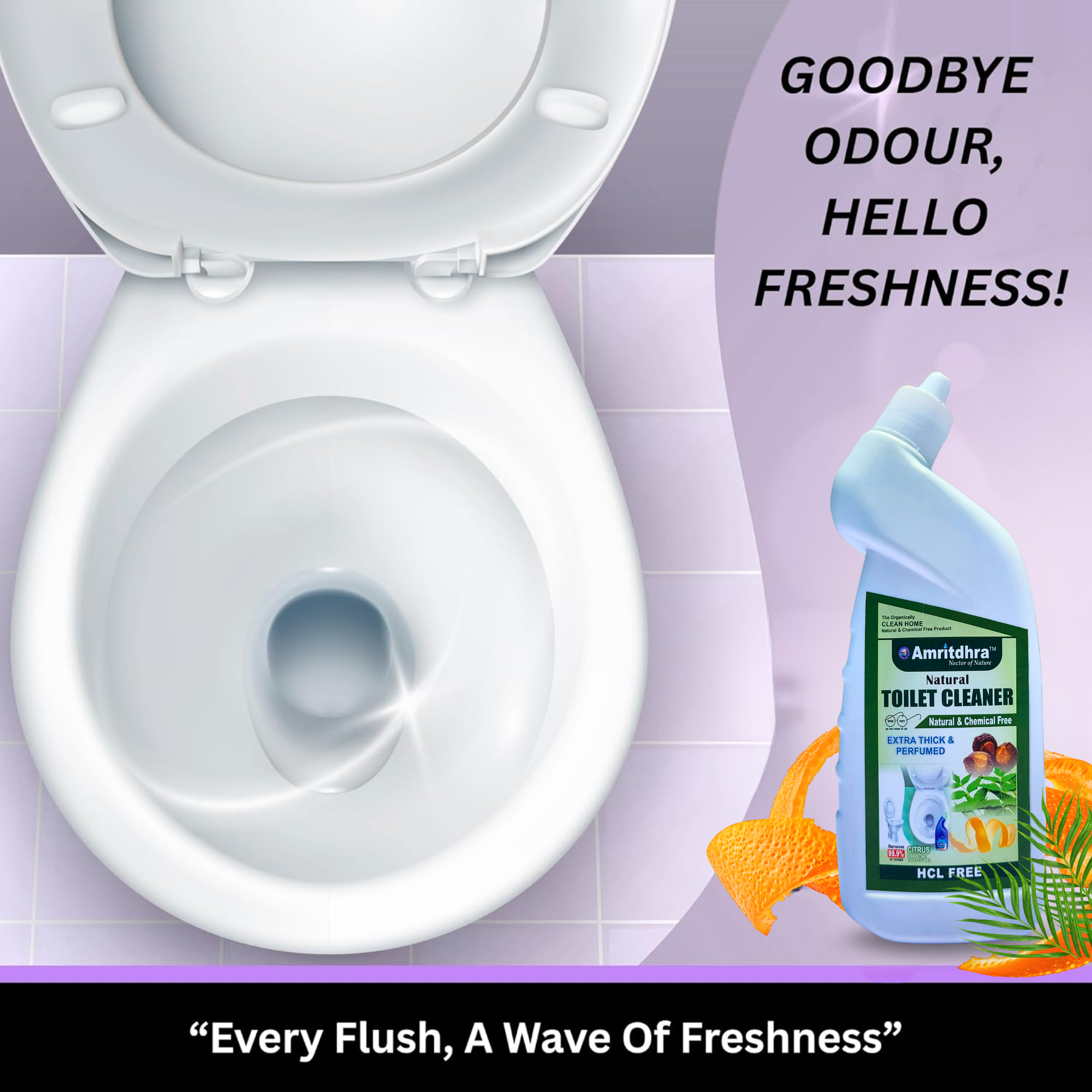 Amritdhra Natural Toilet Cleaner