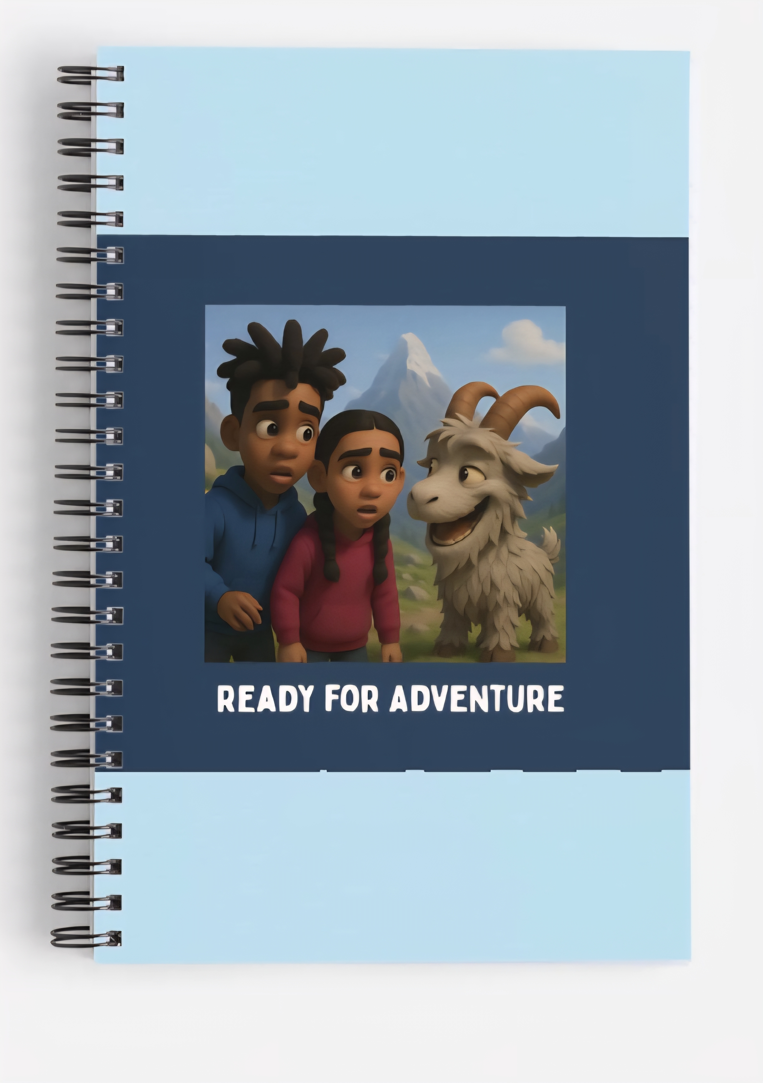 Ready for Adventure Spiral Notebook