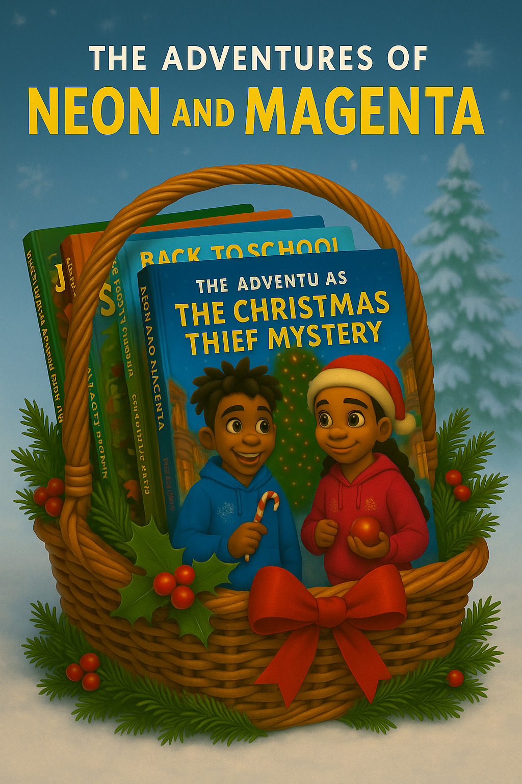 Neon and Magenta Book Bag Bundle!