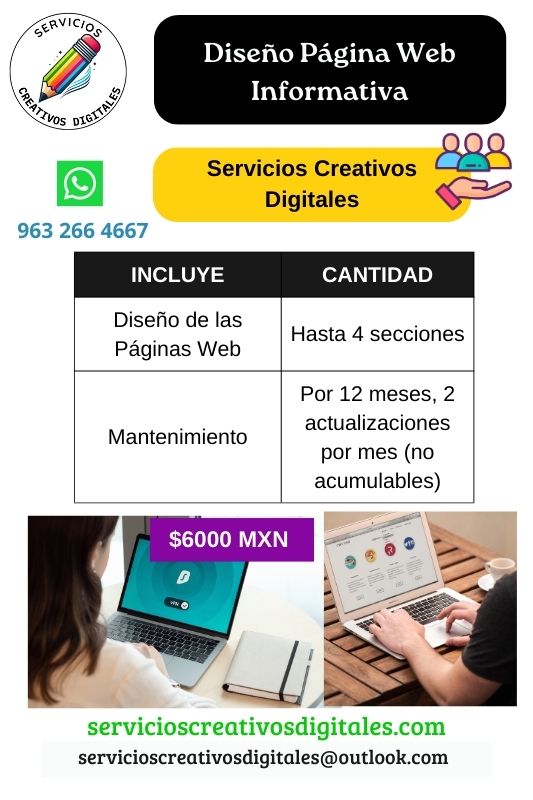 Diseño de Páginas y Sitios Web