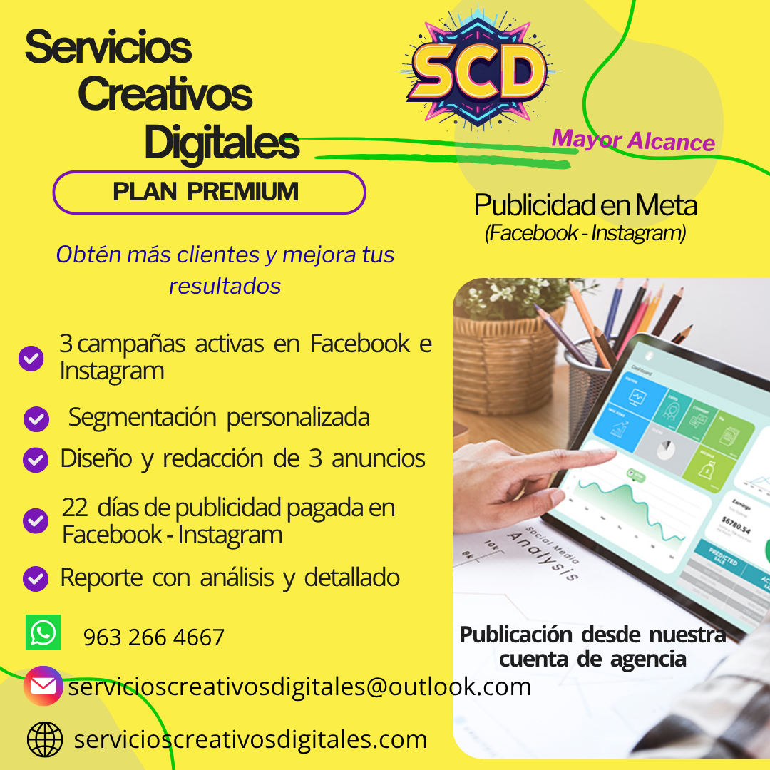 Plan Premium de Publicidad