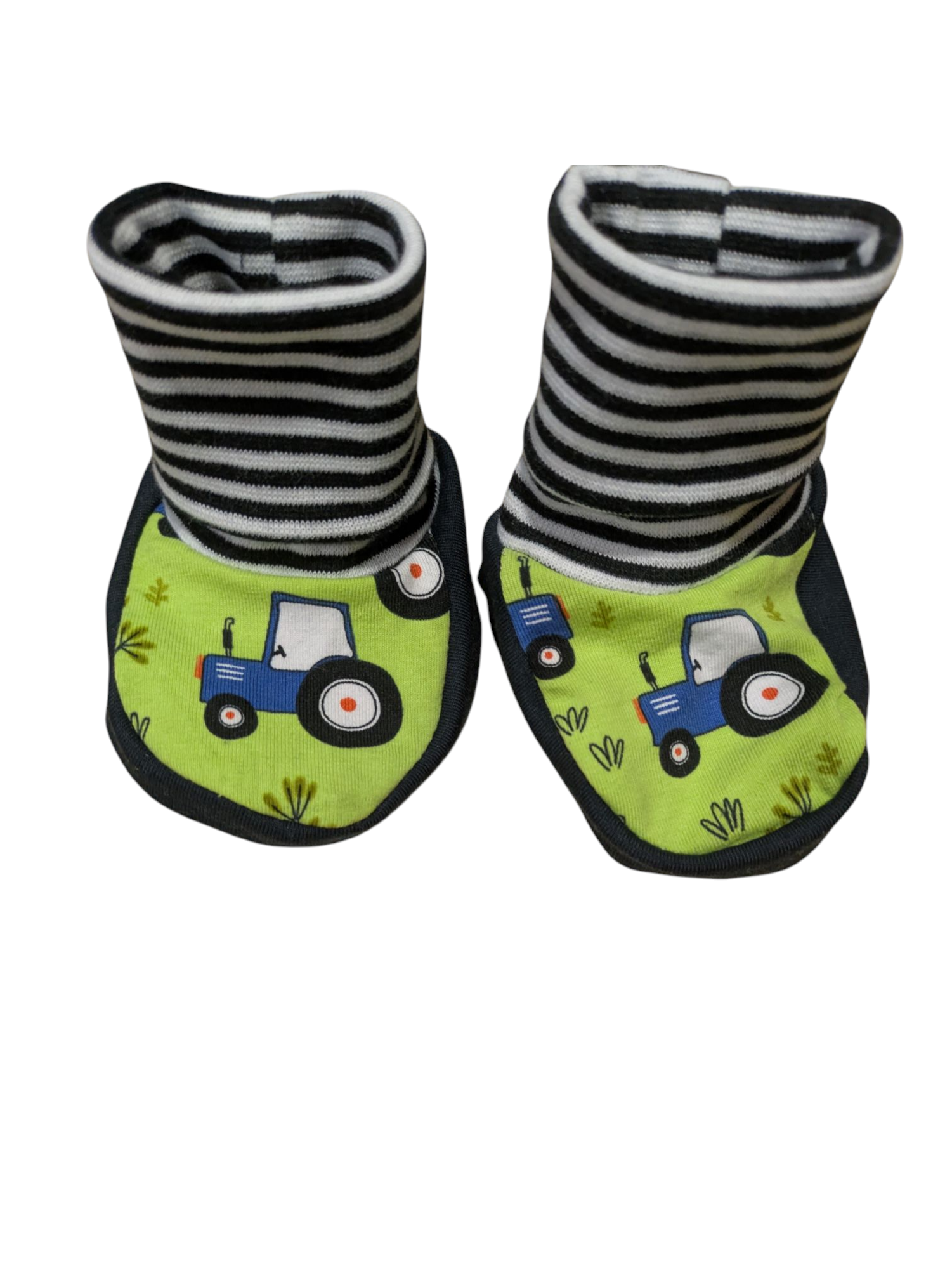 Babyschuhe mit Traktormotiv in den Gr..50/56 und 62/68 