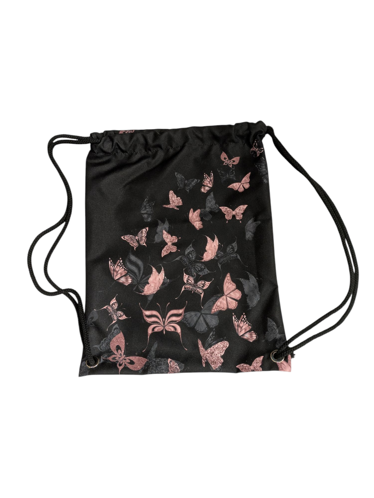 Turnbeutel mit Schmetterlingsmuster Groß