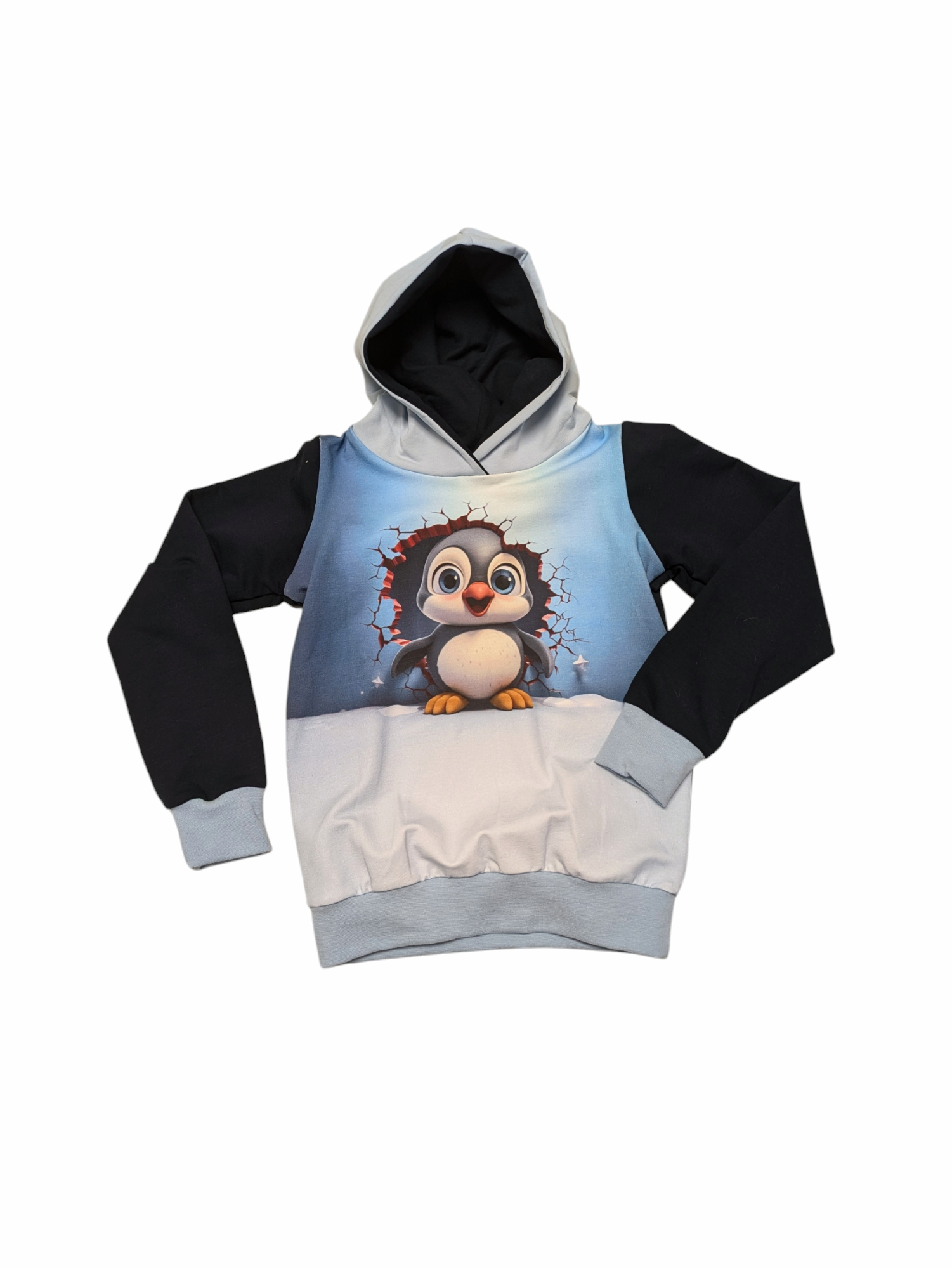 Kinderpullover /Sweater  mit Pinguin-Motiv in den Größen 110/116 bei 134