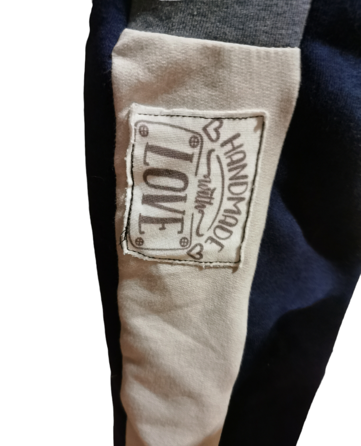 Dunkelblaue Pumphose / Jogger in den Gr.50/56 bis 140 aus Jersey 