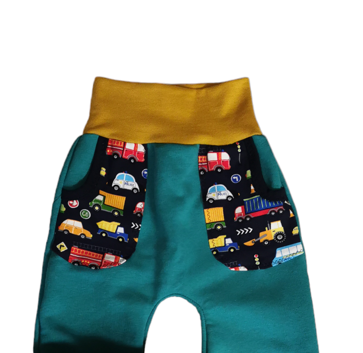Kinderhose / Jogger "Stop and go1 " in den Gr. 50/56 bis 140 aus Jersey