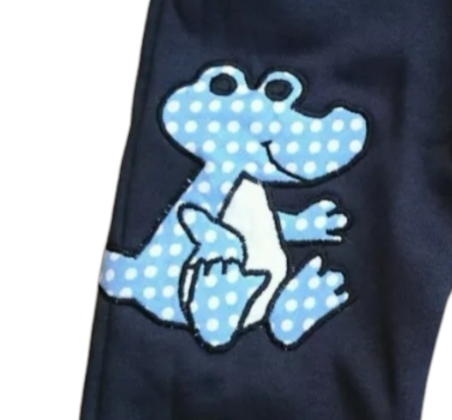 Babyhose mit Dino-Motiv