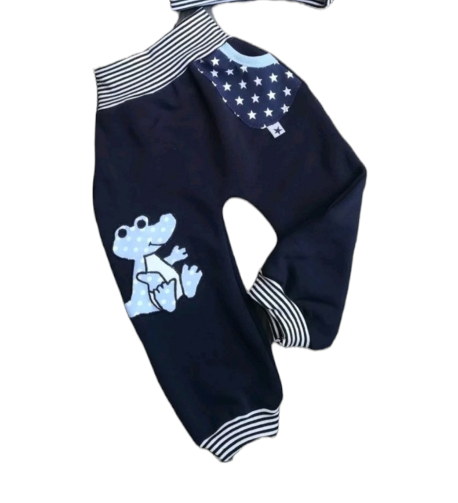 Babyhose mit Dino-Motiv