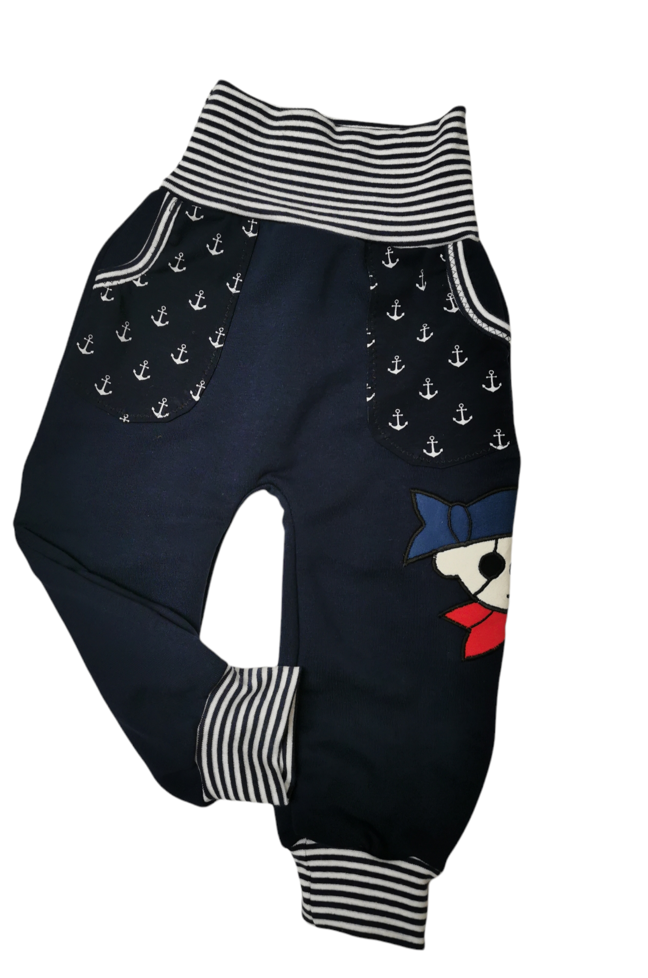 Kinderhose Pirat in den Größen 62/68 bis 140 aus Sweat