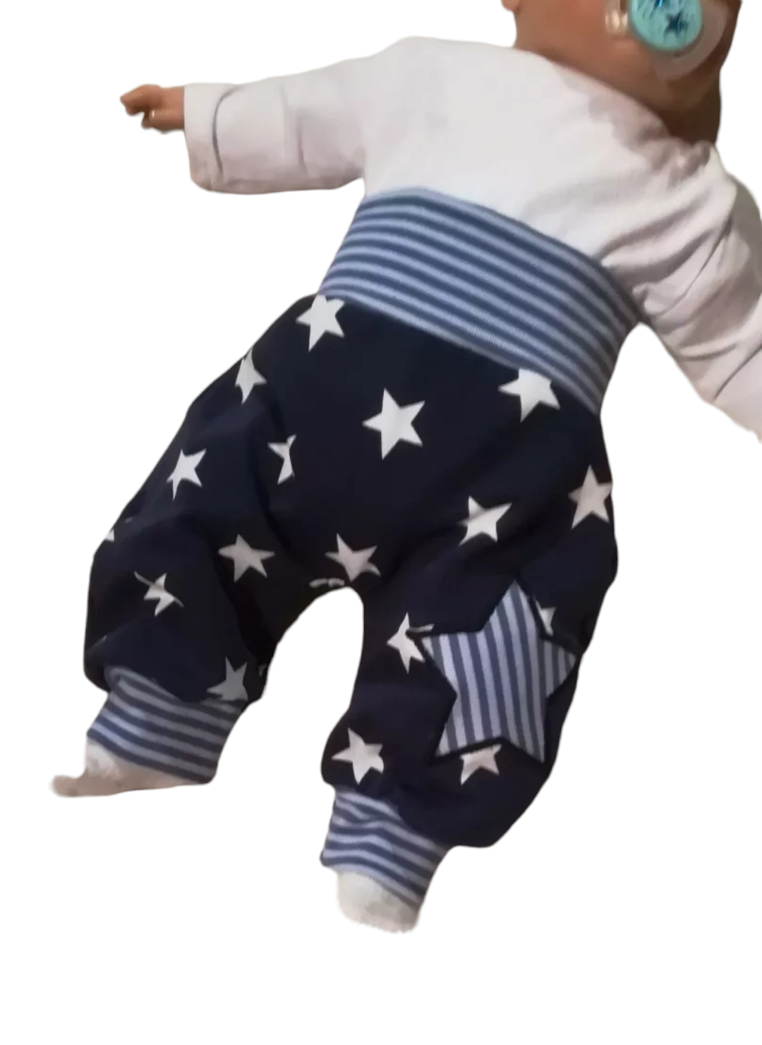 Baby-Hose mit Sternenmuster