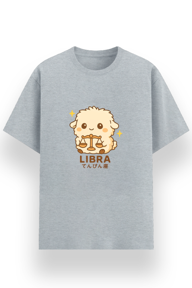 Libra Zodiac Cute Graphic T-Shirt