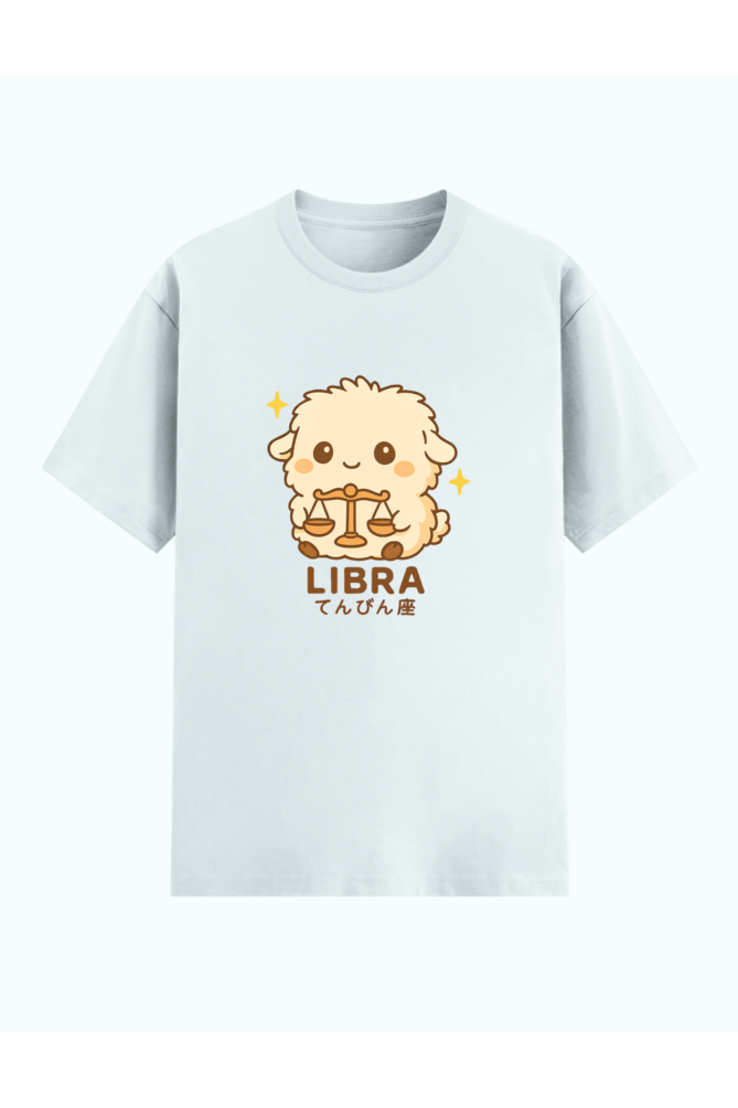 Libra Zodiac Cute Graphic T-Shirt