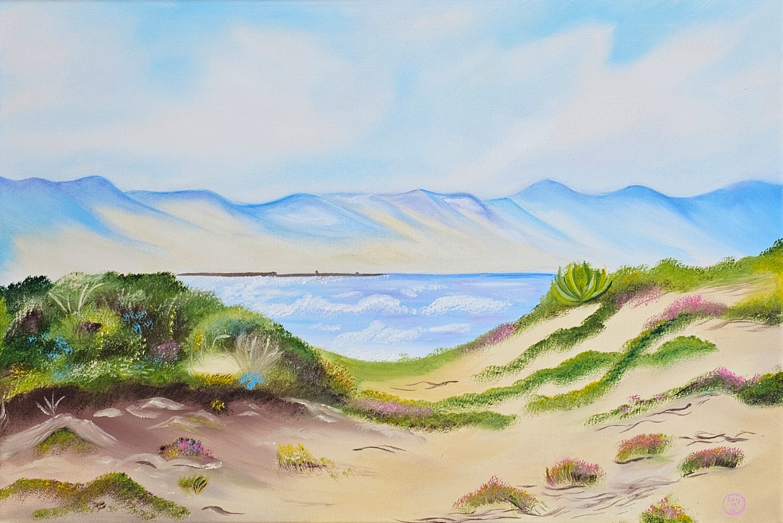 Coastal Landscape Painting