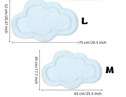 Cloud Shaped Cushioned Rugs