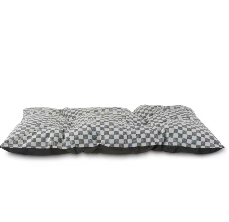 Checkered Dog Bed