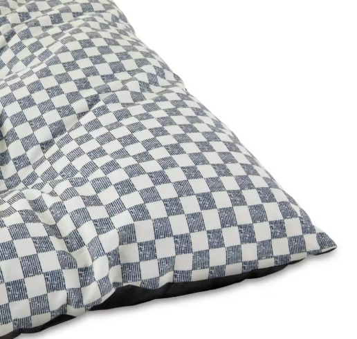 Checkered Dog Bed