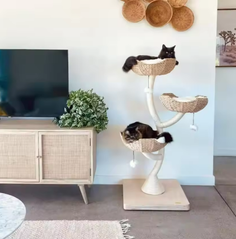 Multi-level Cat Tree with Baskets