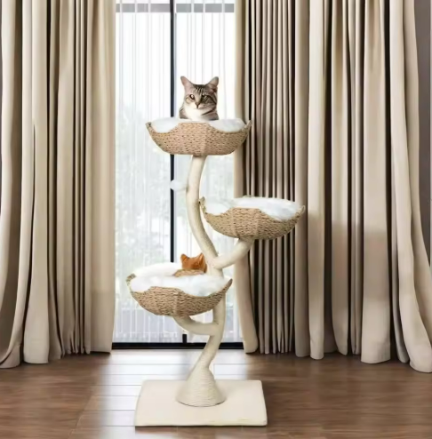 Multi-level Cat Tree with Baskets