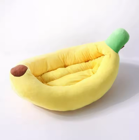 Banana Dog Bed