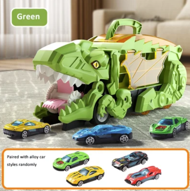 Transport Dinosaur Truck with Foldable Sliding