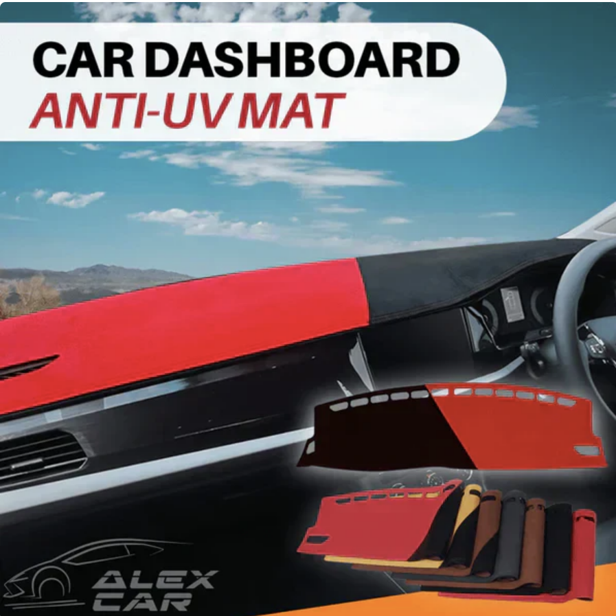 Apex Custom Fit Dashboard Mat Cover For Sedan, Hatchback, , MPV, Truck, SUV etc.