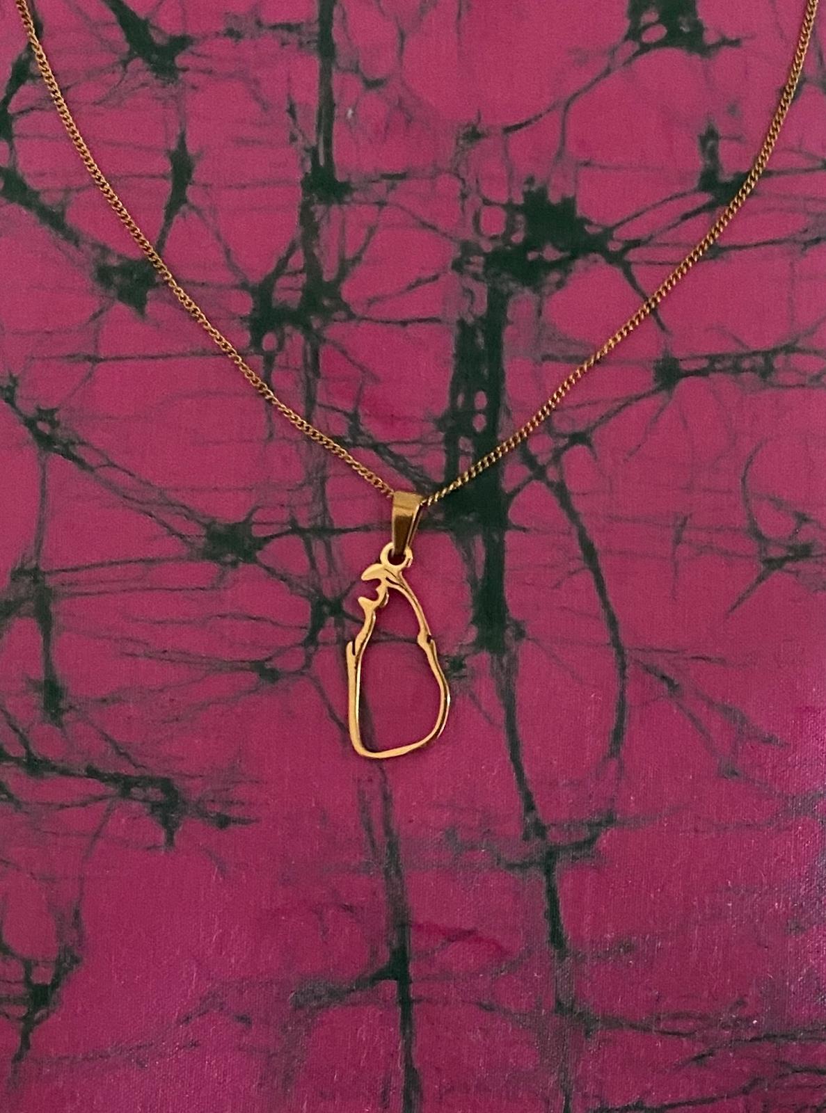 Introducing our new Men’s necklace Sri Lankan Map Pendant Necklace 