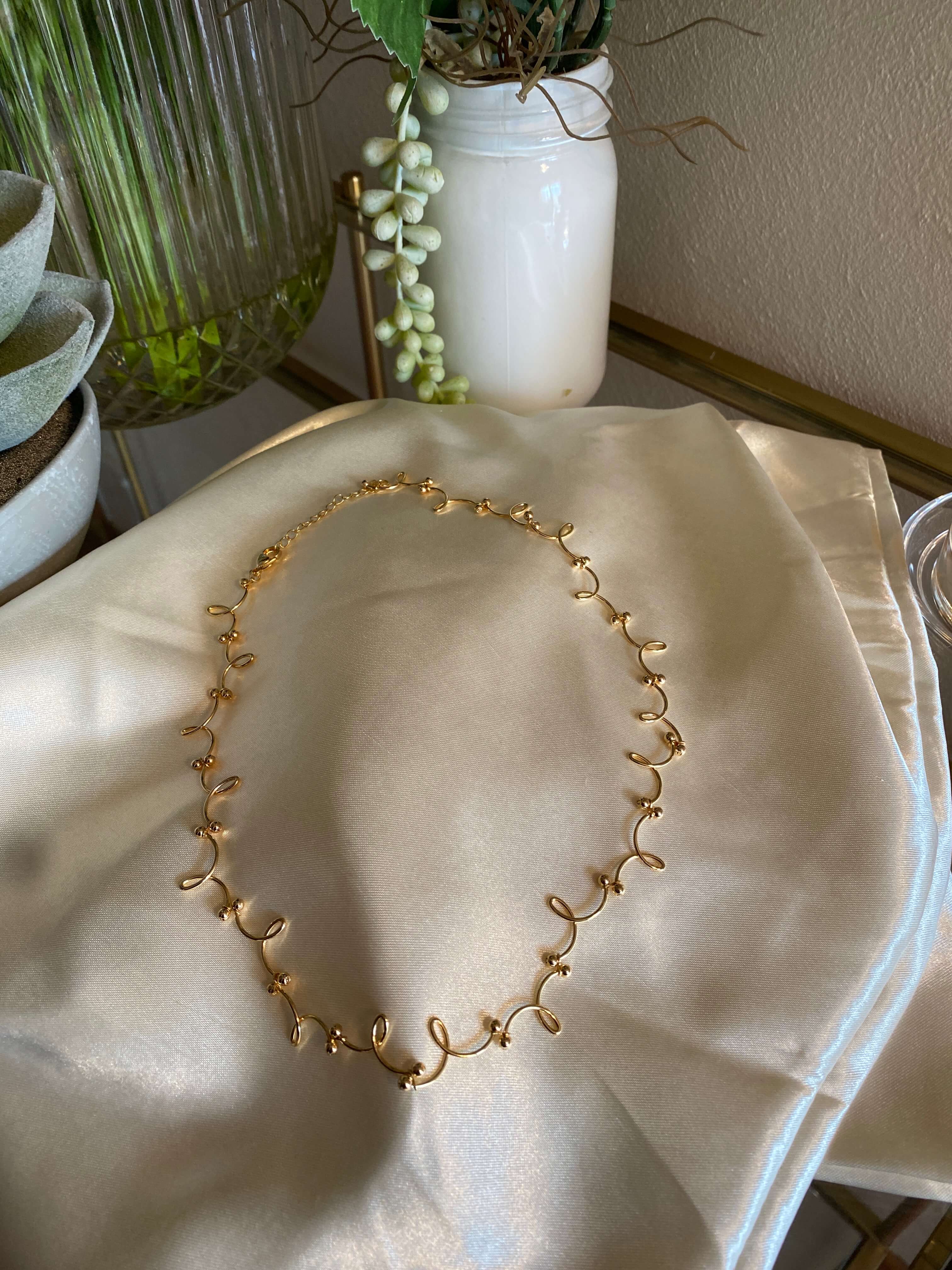 Unique Gold Necklace