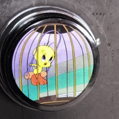 Looney Tunes Launch Button display