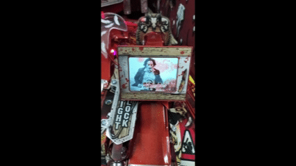 Texas Chainsaw Massacre Playfield display