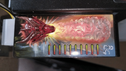 BLAZE GAGUE for Dungeons & Dragons: The Tyrant's Eye Pinball