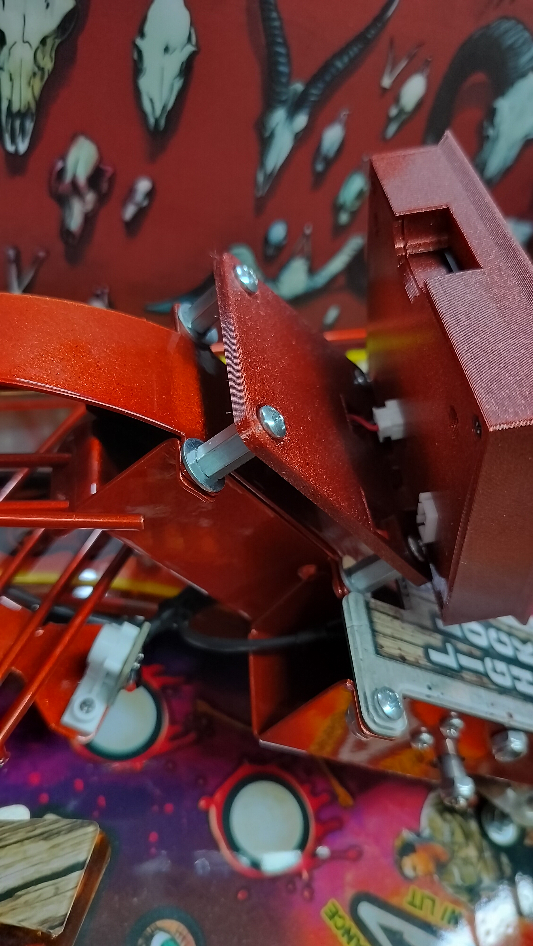 Texas Chainsaw Massacre Playfield display