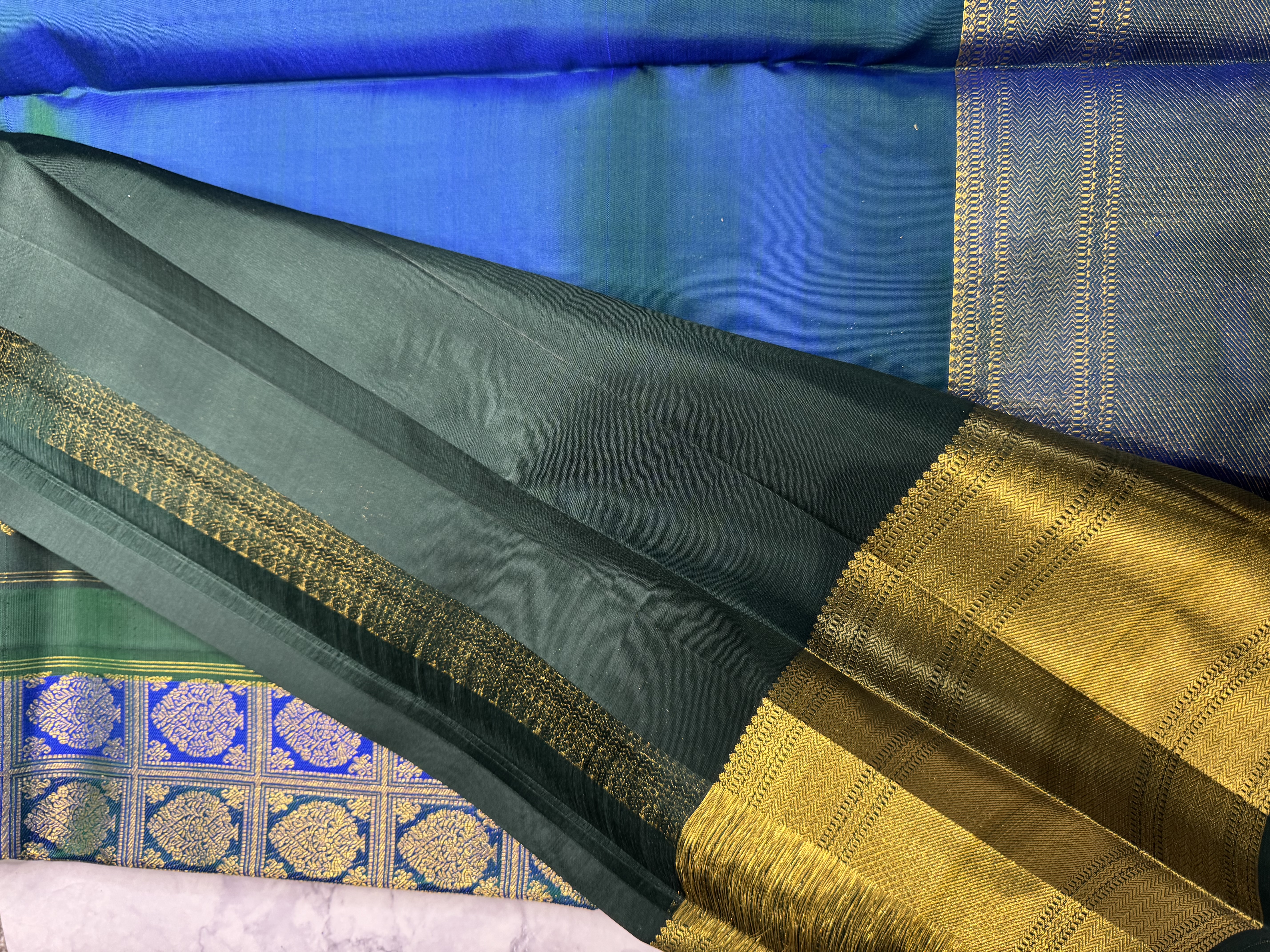 Peacock pure silk saree collection