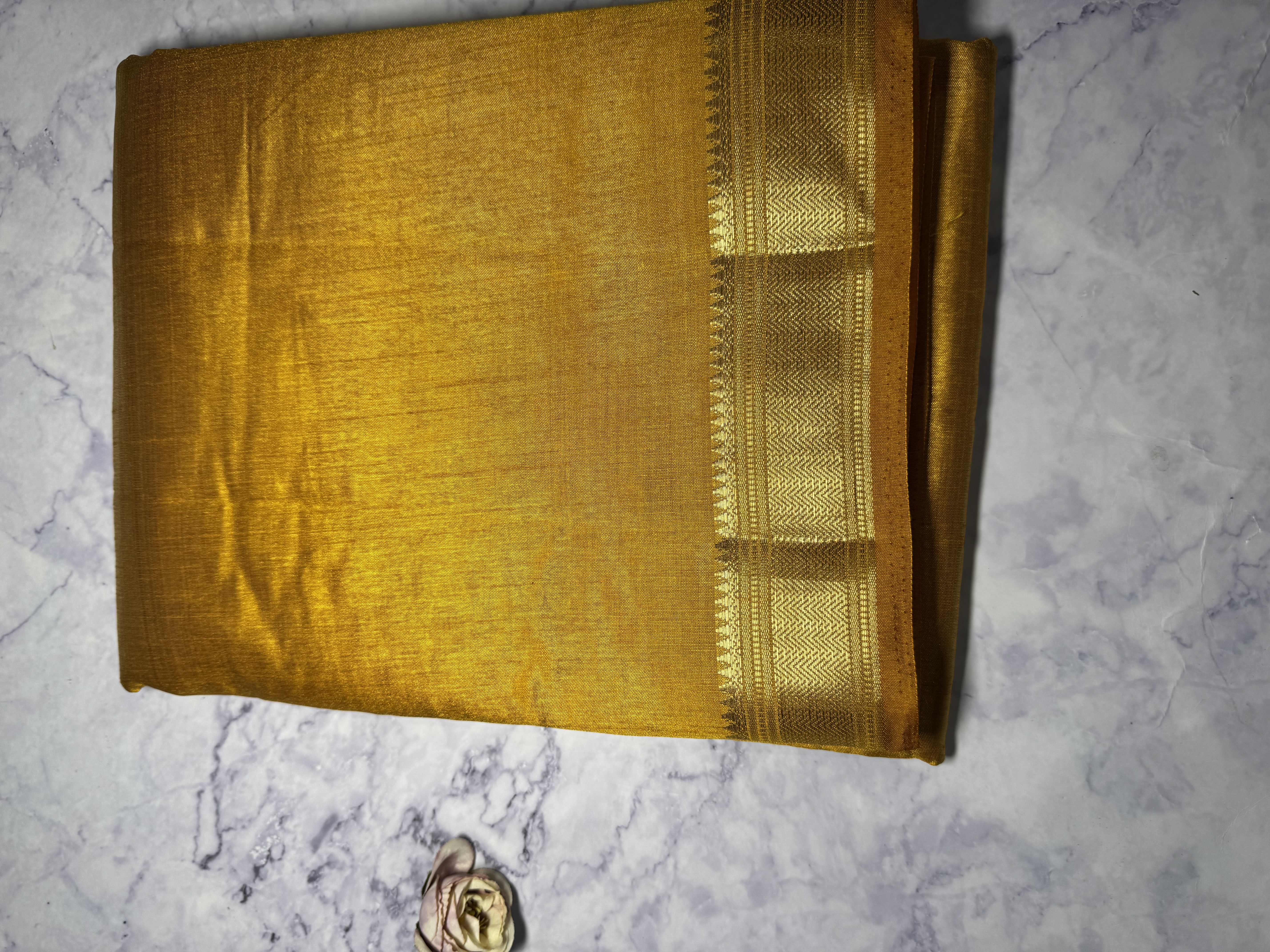 Mango yellow mango soft silk saree