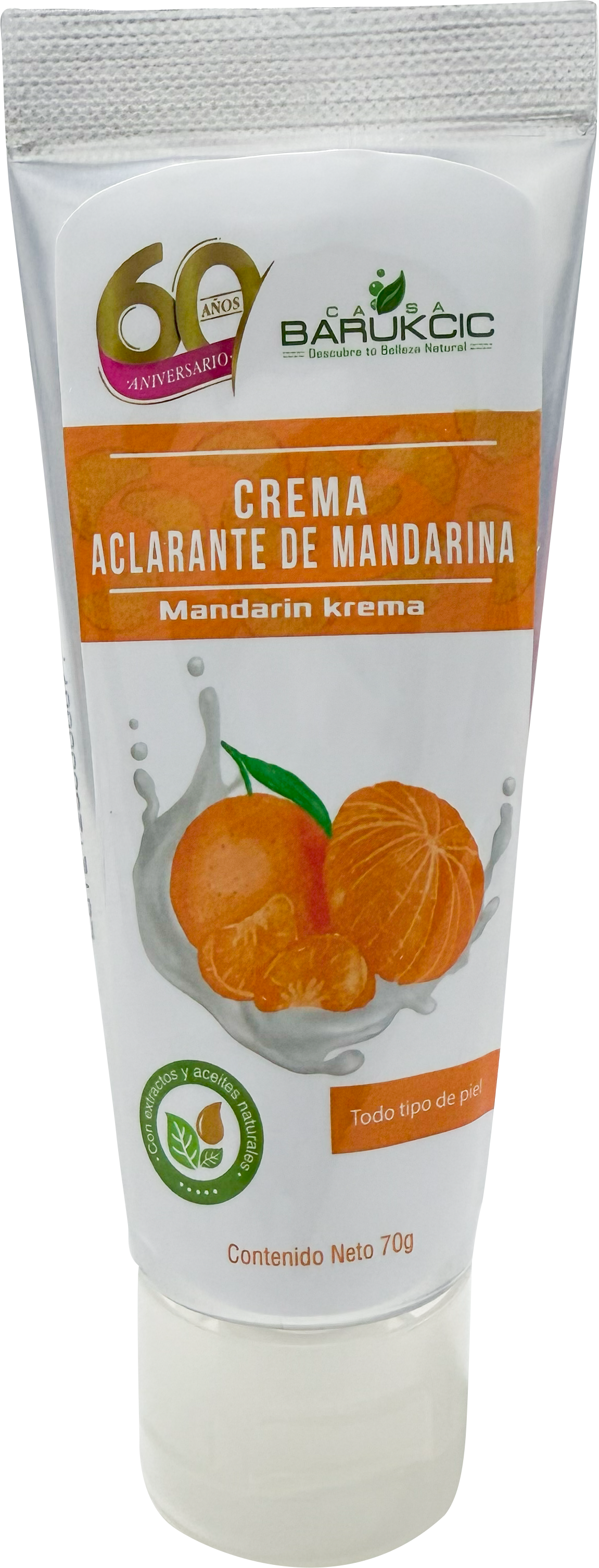 Crema Aclarante de Mandarina