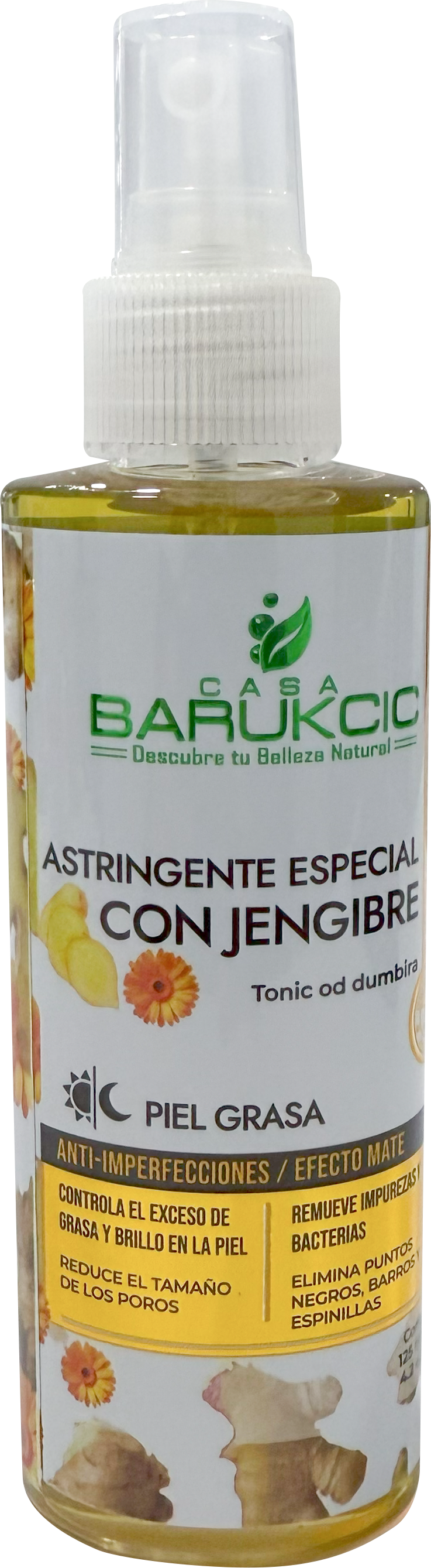 Astringente especial de Jengibre