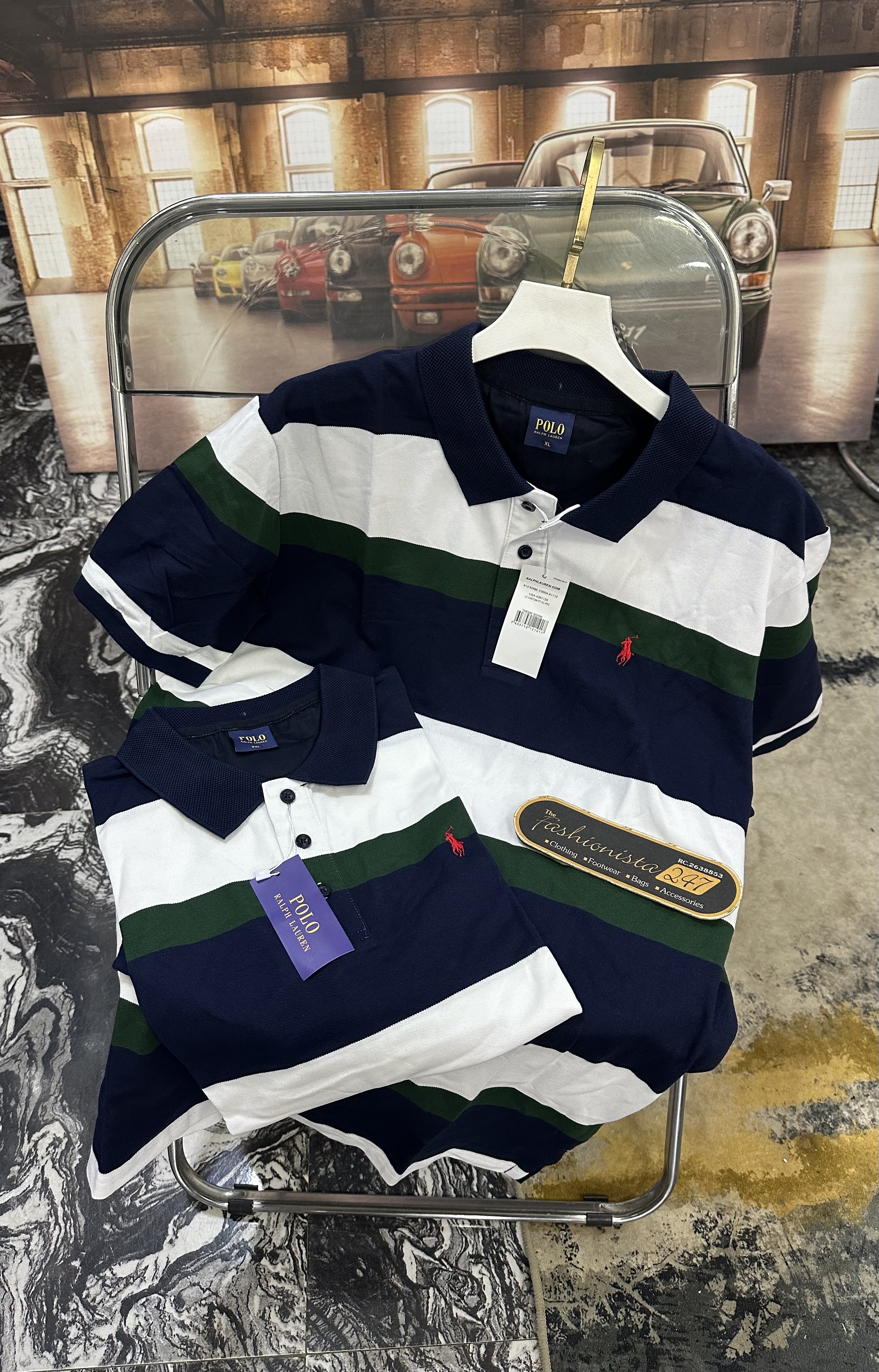 Polo Ralph Lauren Striped Polo Shirts