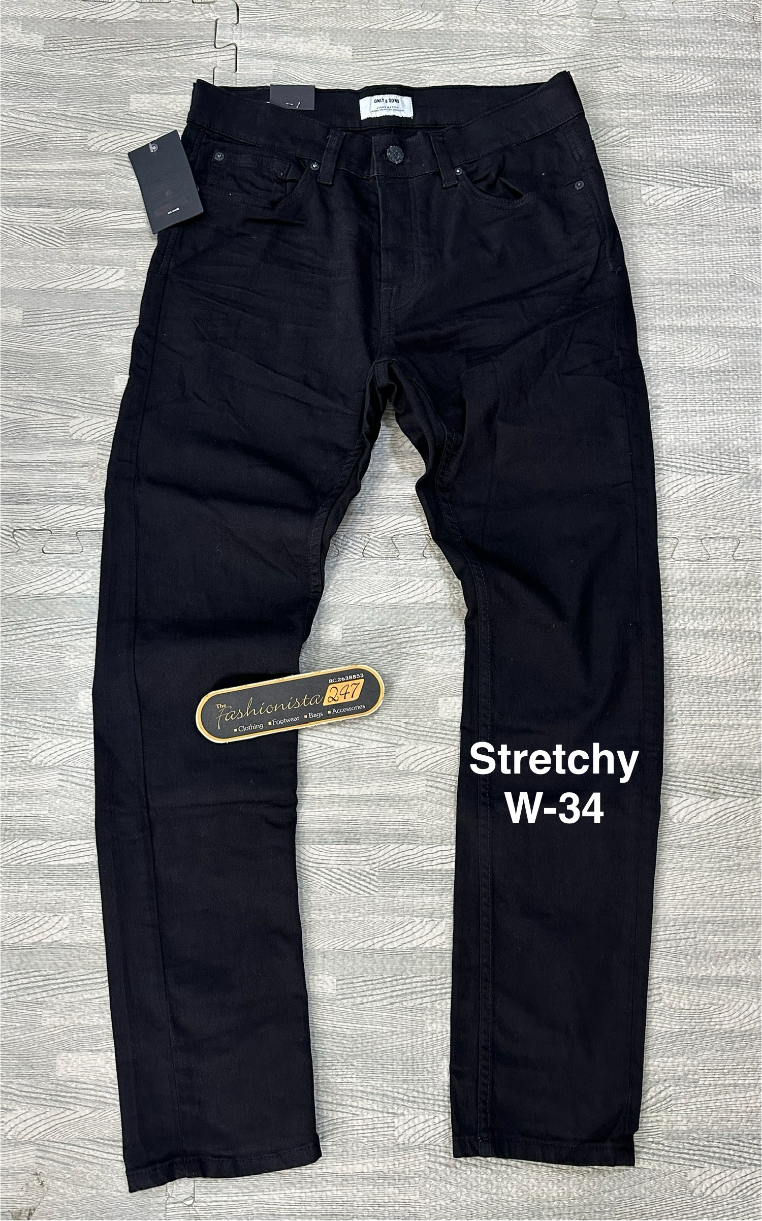 Black Stretchy Jeans