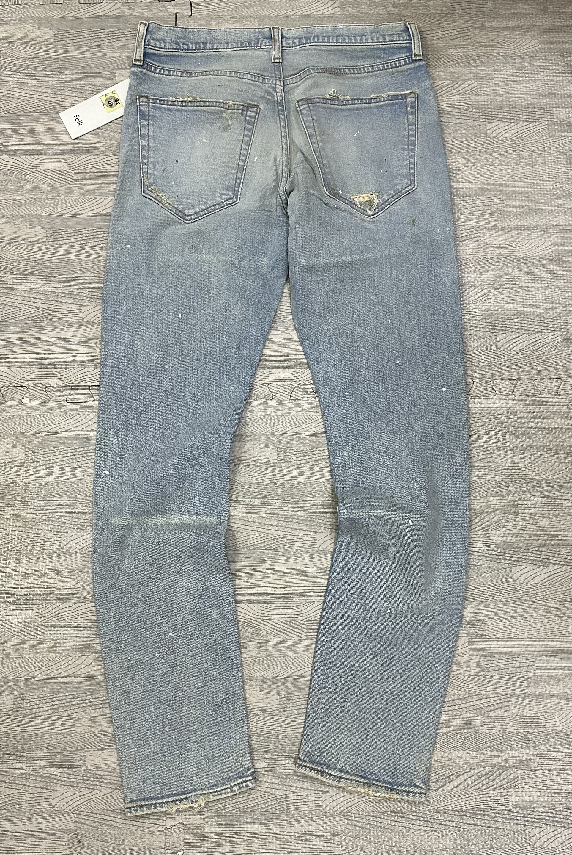 Men's Distressed Jeans