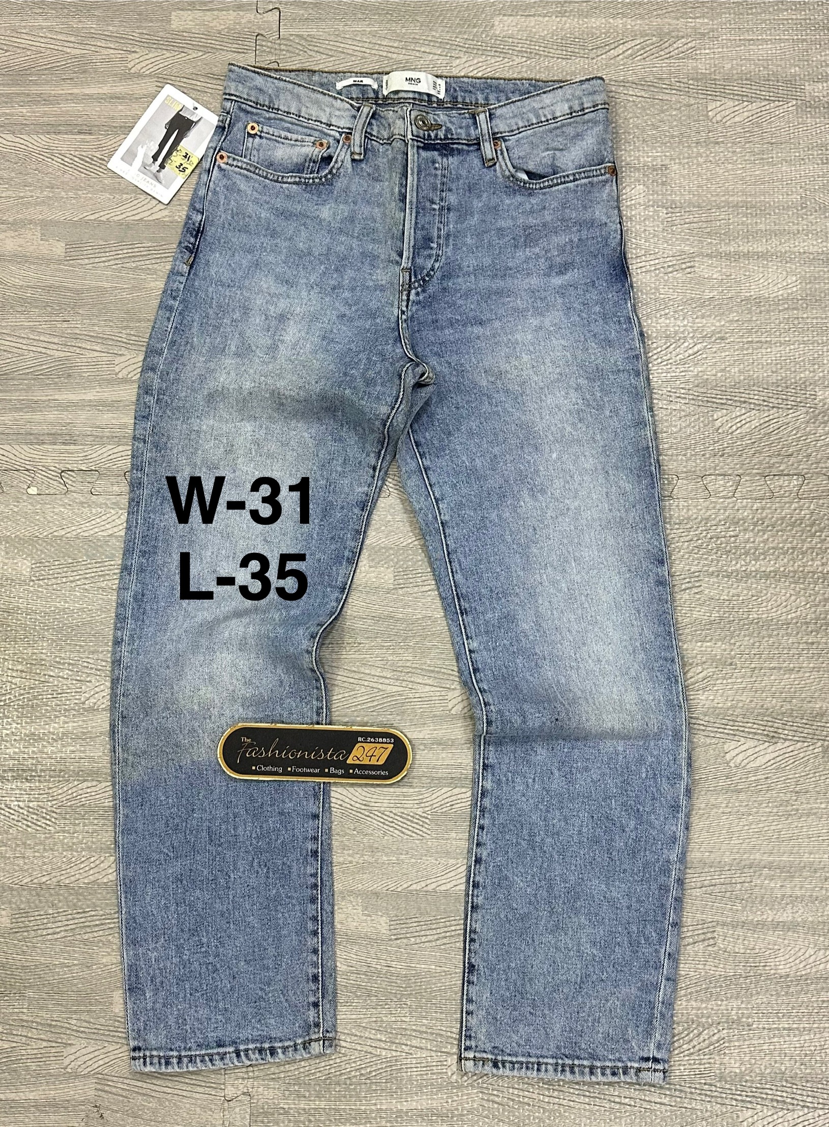 Men's Blue Denim Jeans
