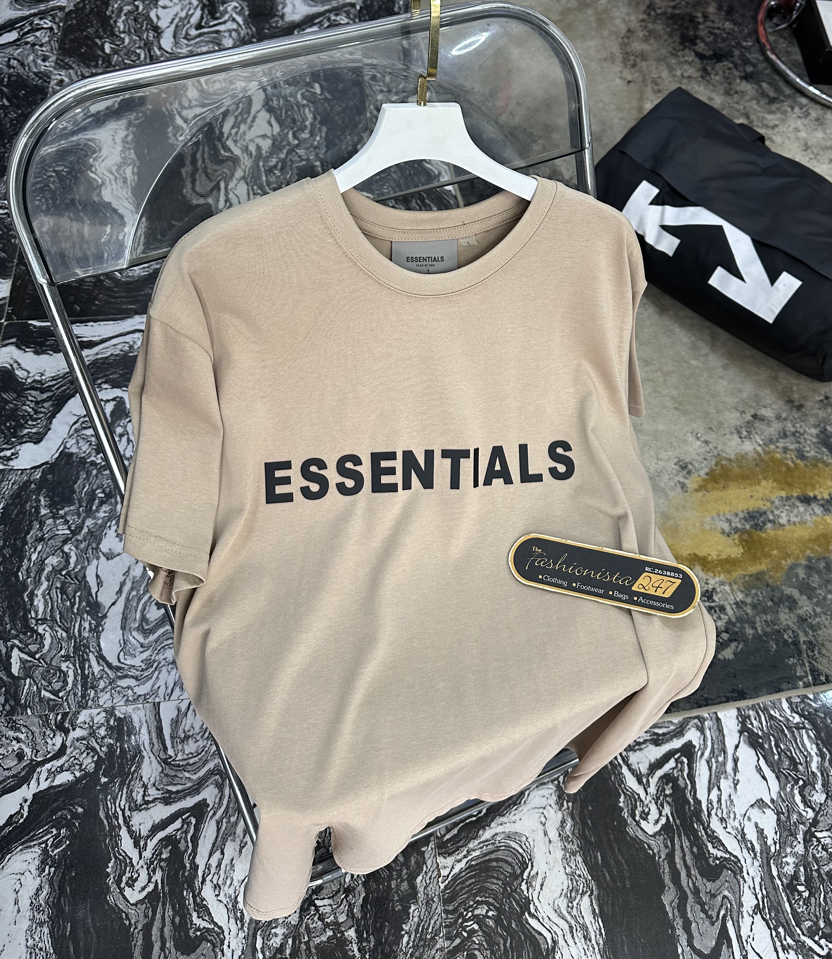 Essentials Beige T-Shirt